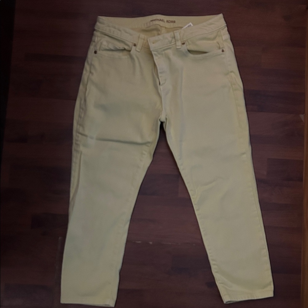 Michael Kors Yellow Denim Jeans
